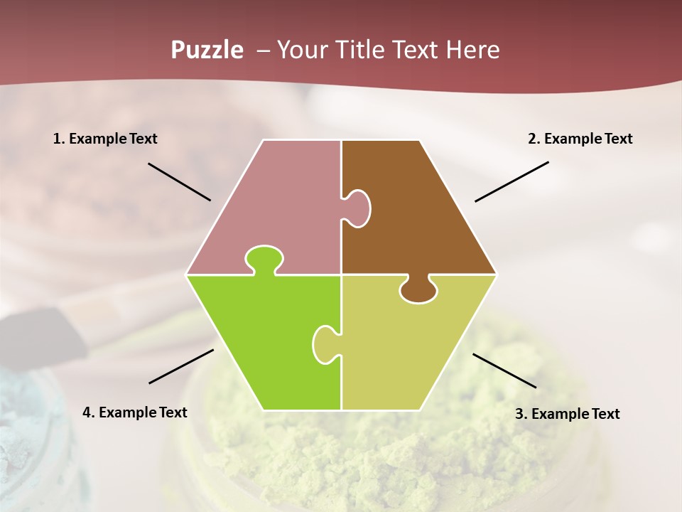 Macro Bronze Crushed PowerPoint Template