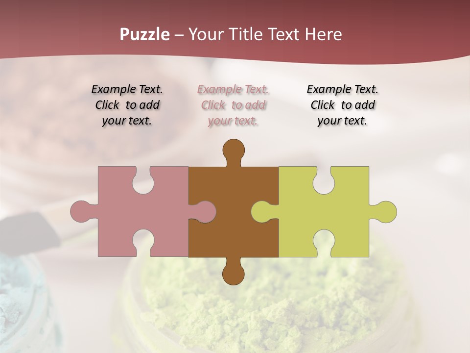 Macro Bronze Crushed PowerPoint Template