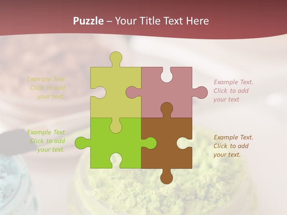 Macro Bronze Crushed PowerPoint Template