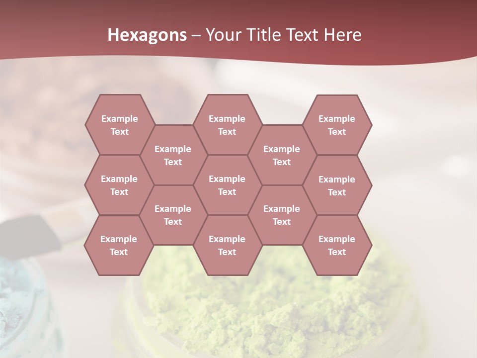 Macro Bronze Crushed PowerPoint Template