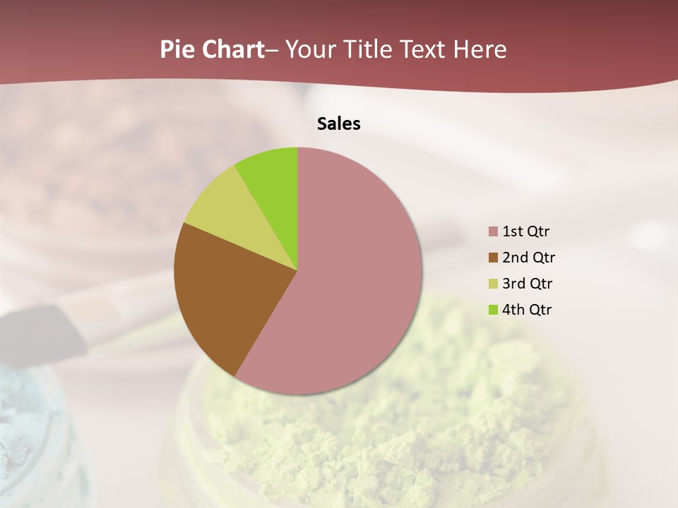 Macro Bronze Crushed PowerPoint Template