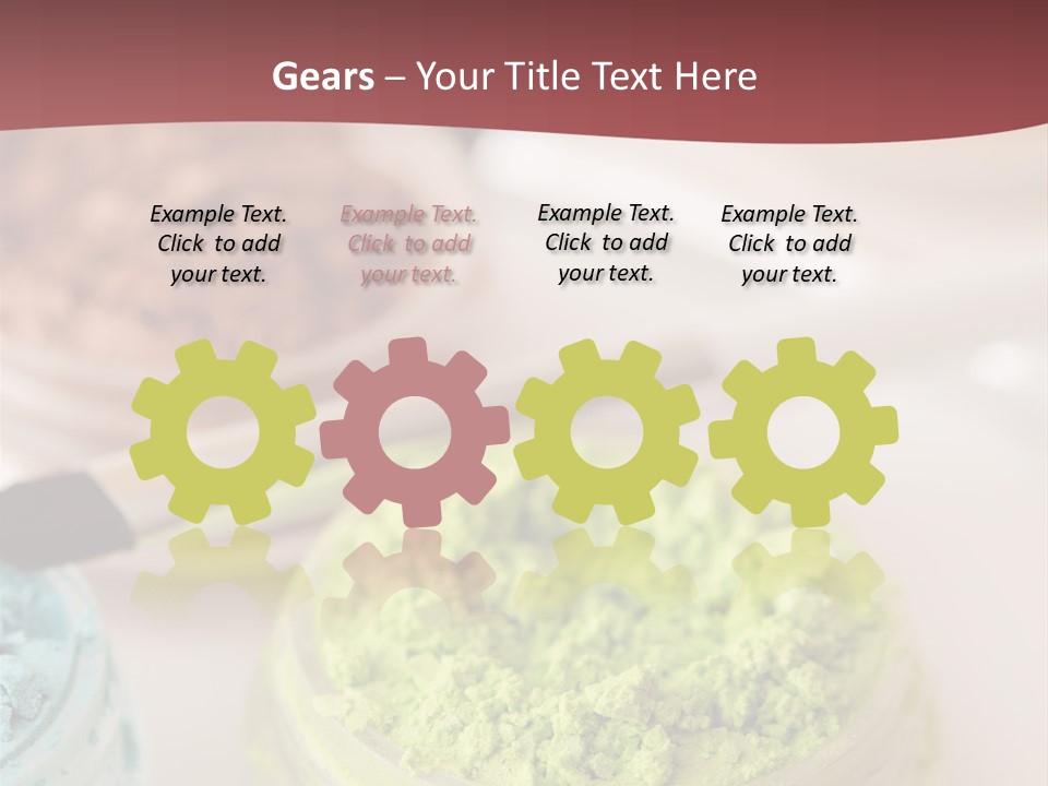 Macro Bronze Crushed PowerPoint Template