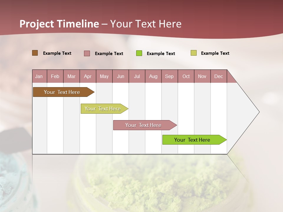 Macro Bronze Crushed PowerPoint Template