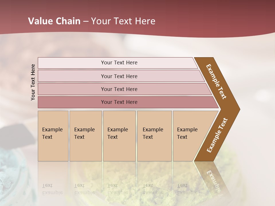 Macro Bronze Crushed PowerPoint Template