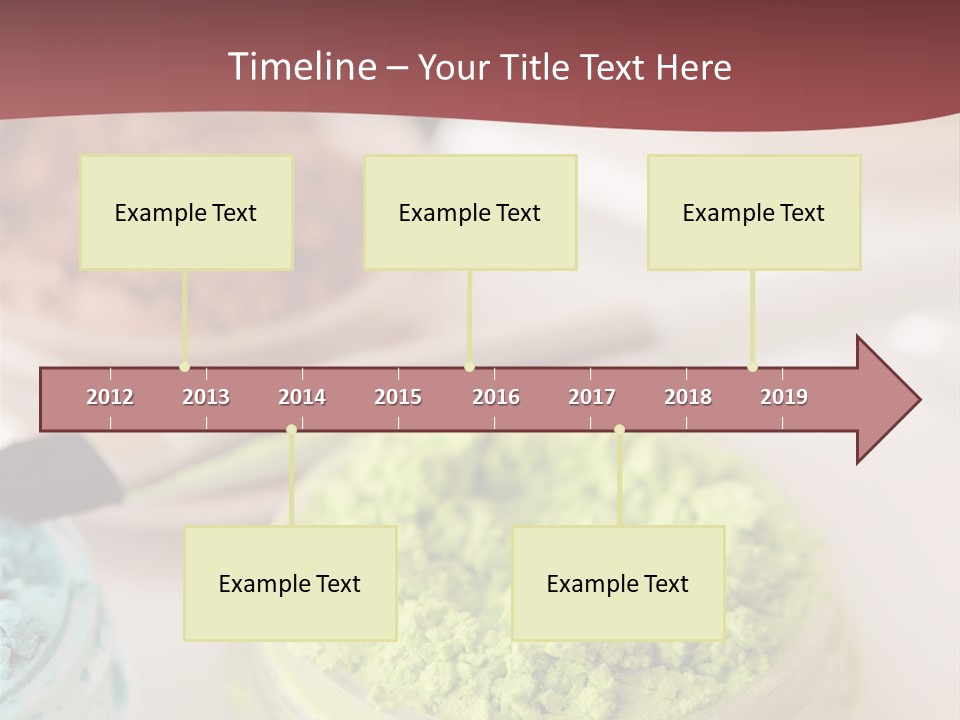 Macro Bronze Crushed PowerPoint Template