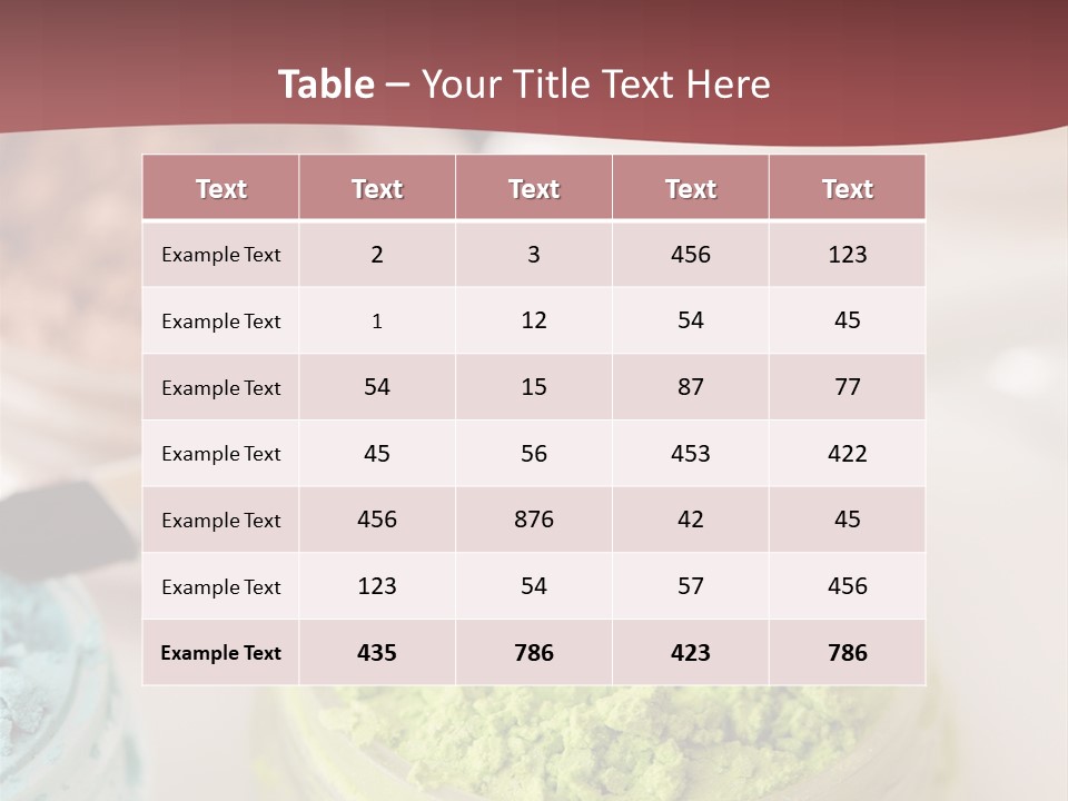 Macro Bronze Crushed PowerPoint Template