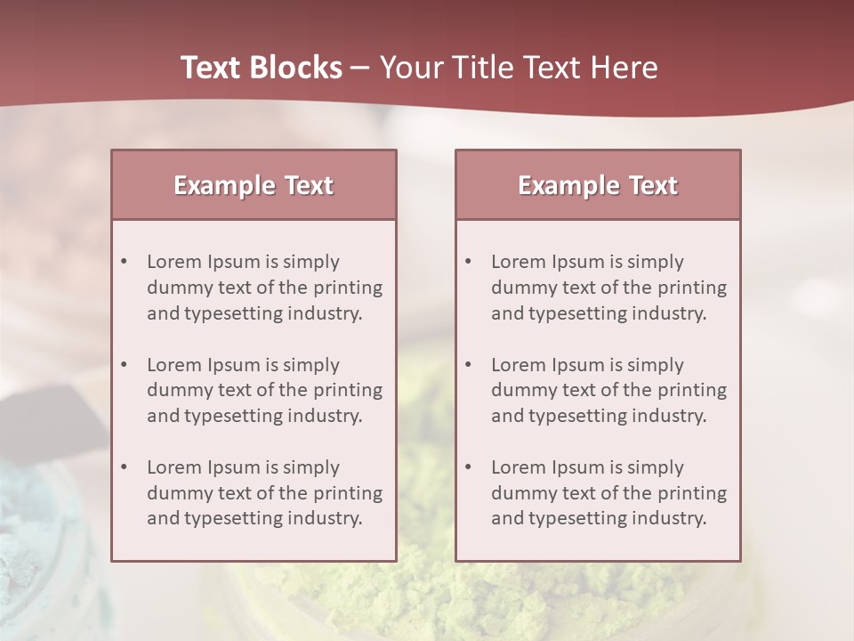 Macro Bronze Crushed PowerPoint Template