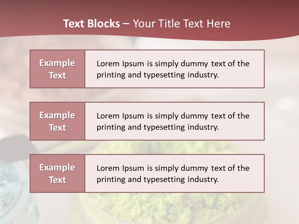 Macro Bronze Crushed PowerPoint Template