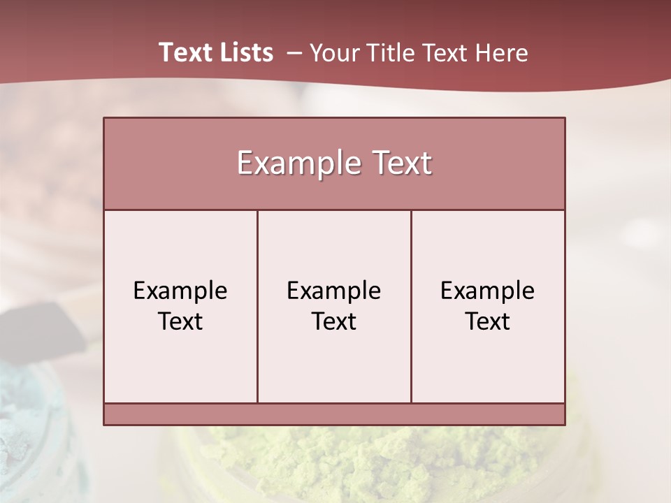 Macro Bronze Crushed PowerPoint Template