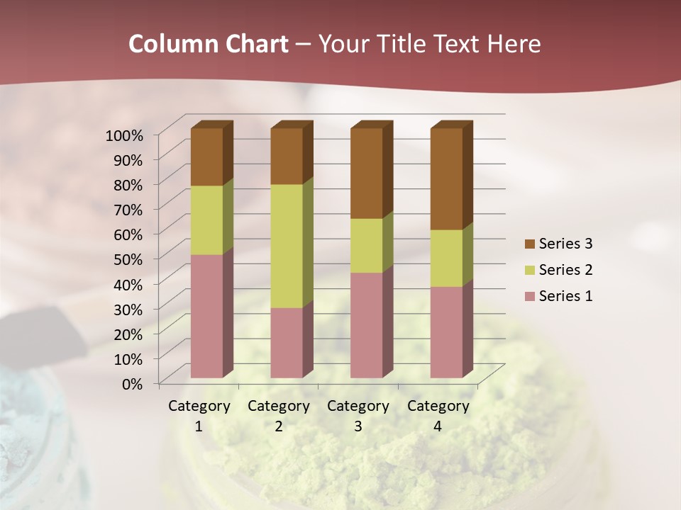 Macro Bronze Crushed PowerPoint Template