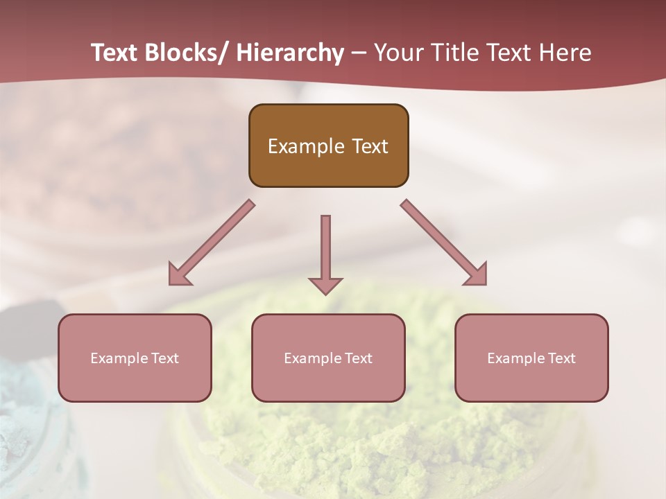 Macro Bronze Crushed PowerPoint Template