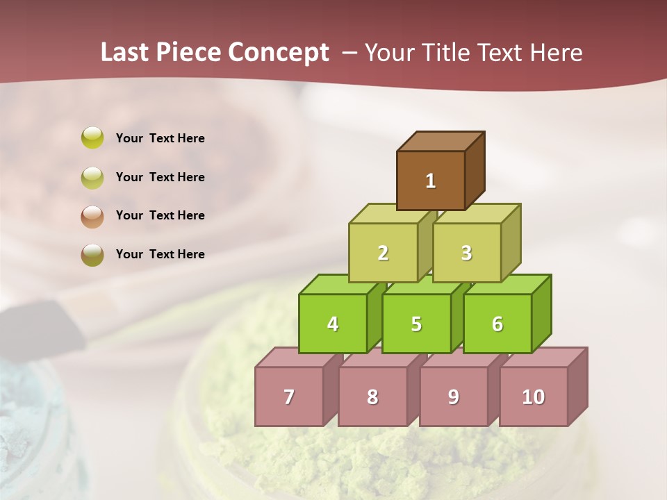 Macro Bronze Crushed PowerPoint Template