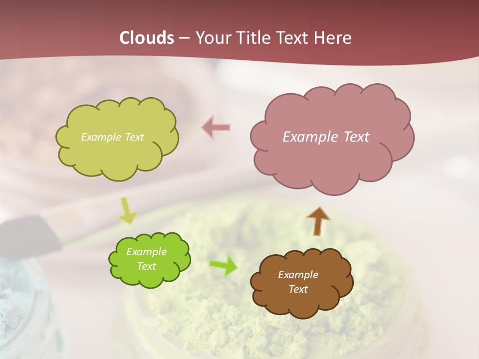 Macro Bronze Crushed PowerPoint Template