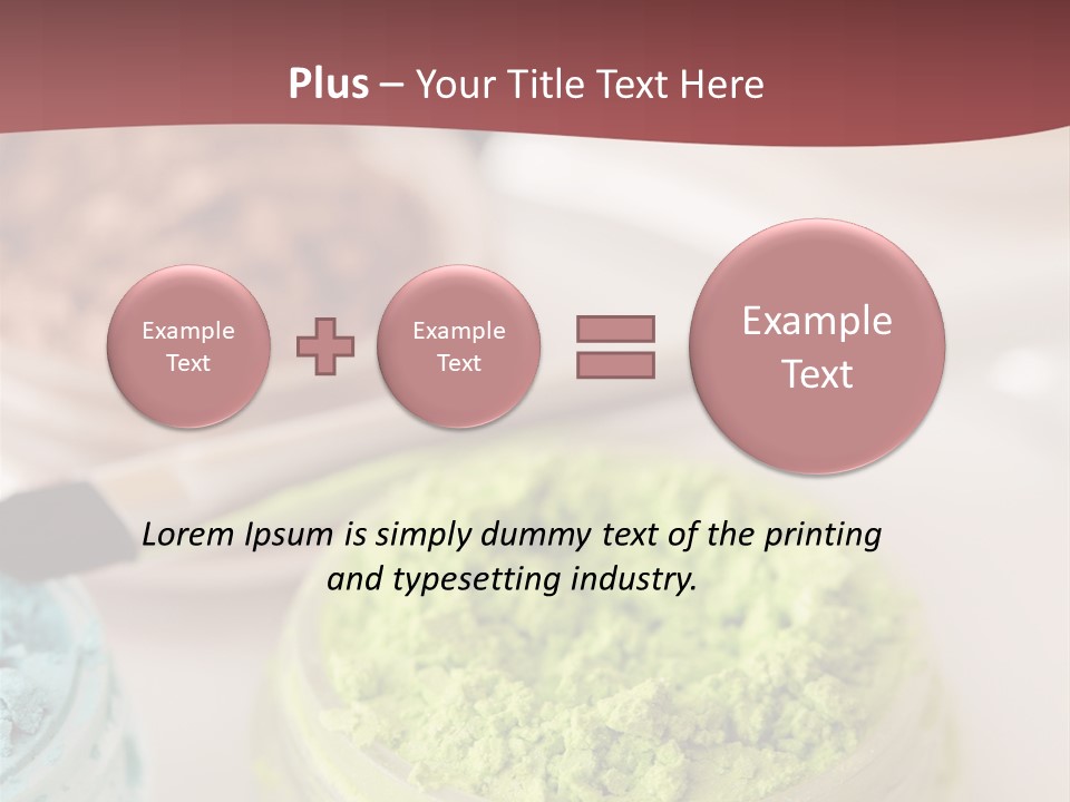 Macro Bronze Crushed PowerPoint Template