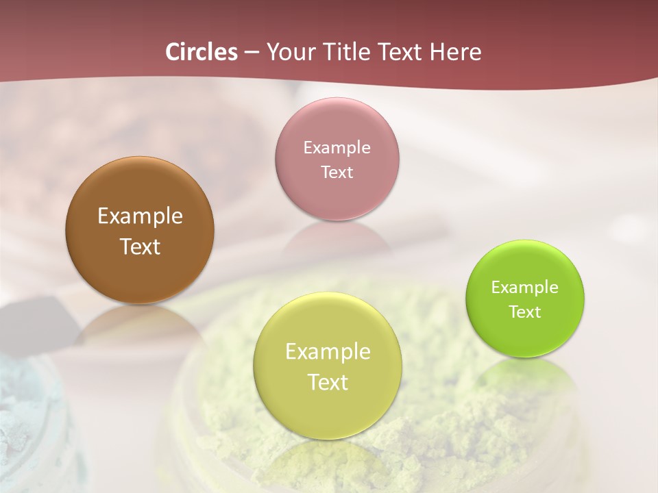 Macro Bronze Crushed PowerPoint Template