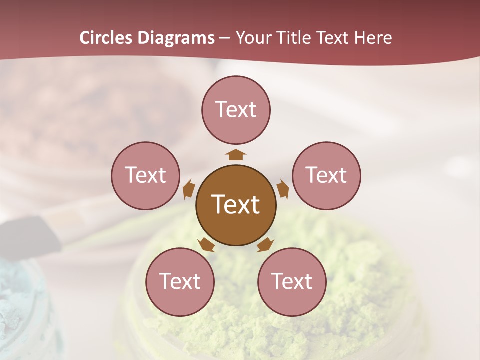 Macro Bronze Crushed PowerPoint Template