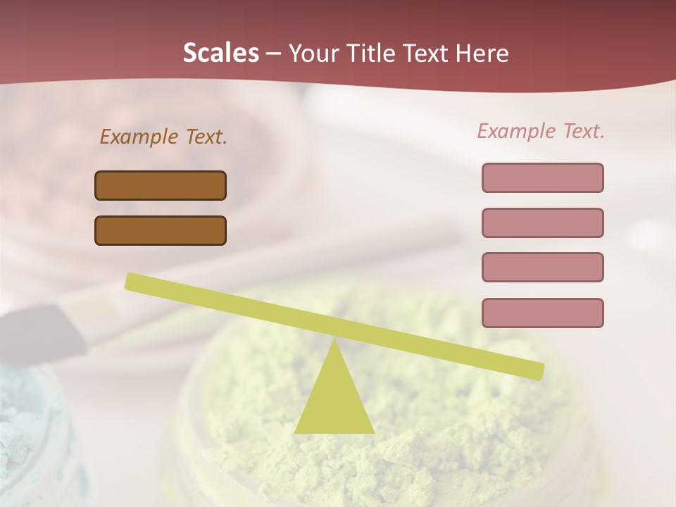 Macro Bronze Crushed PowerPoint Template