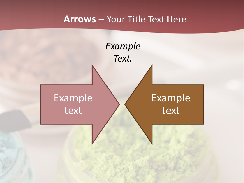 Macro Bronze Crushed PowerPoint Template