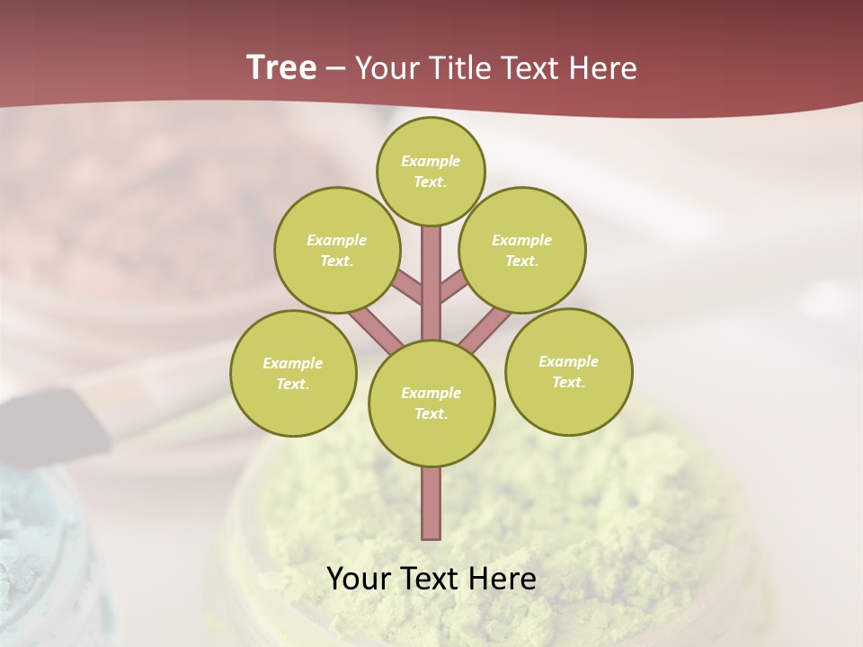 Macro Bronze Crushed PowerPoint Template