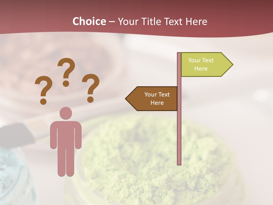 Macro Bronze Crushed PowerPoint Template