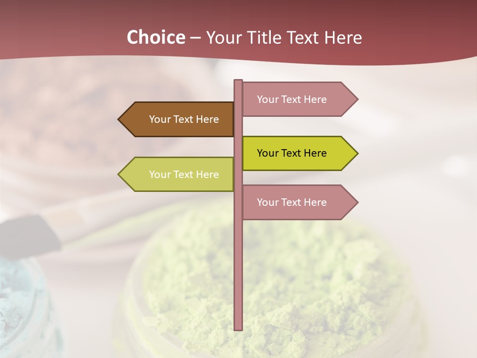 Macro Bronze Crushed PowerPoint Template