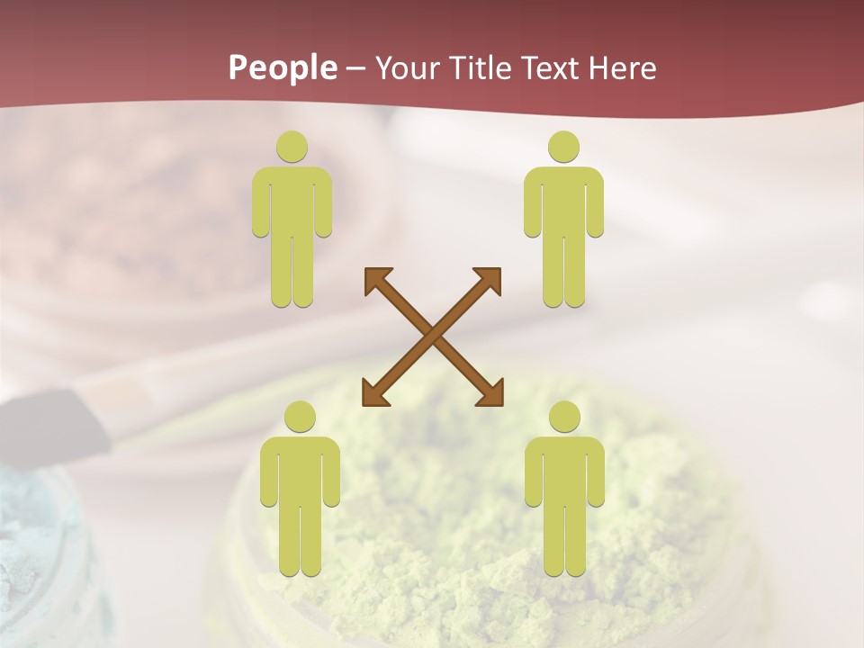 Macro Bronze Crushed PowerPoint Template