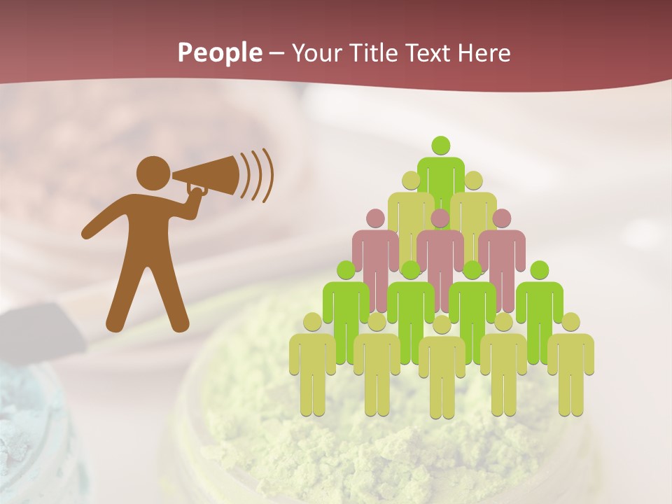 Macro Bronze Crushed PowerPoint Template