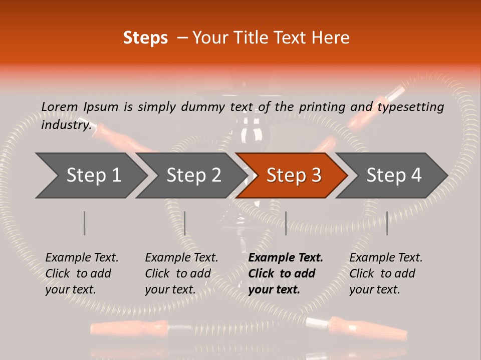 Chibouque Sheesha Studio PowerPoint Template