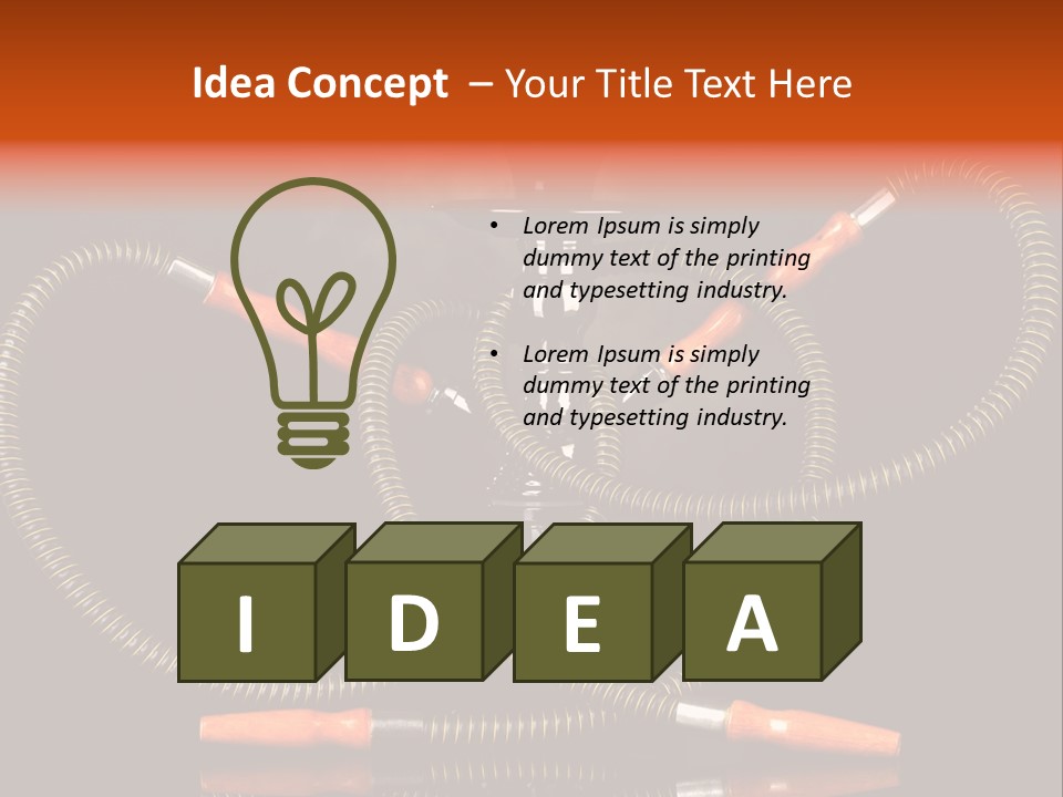 Chibouque Sheesha Studio PowerPoint Template