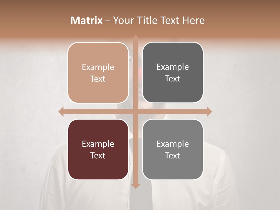 Liar Man Seriousness PowerPoint Template