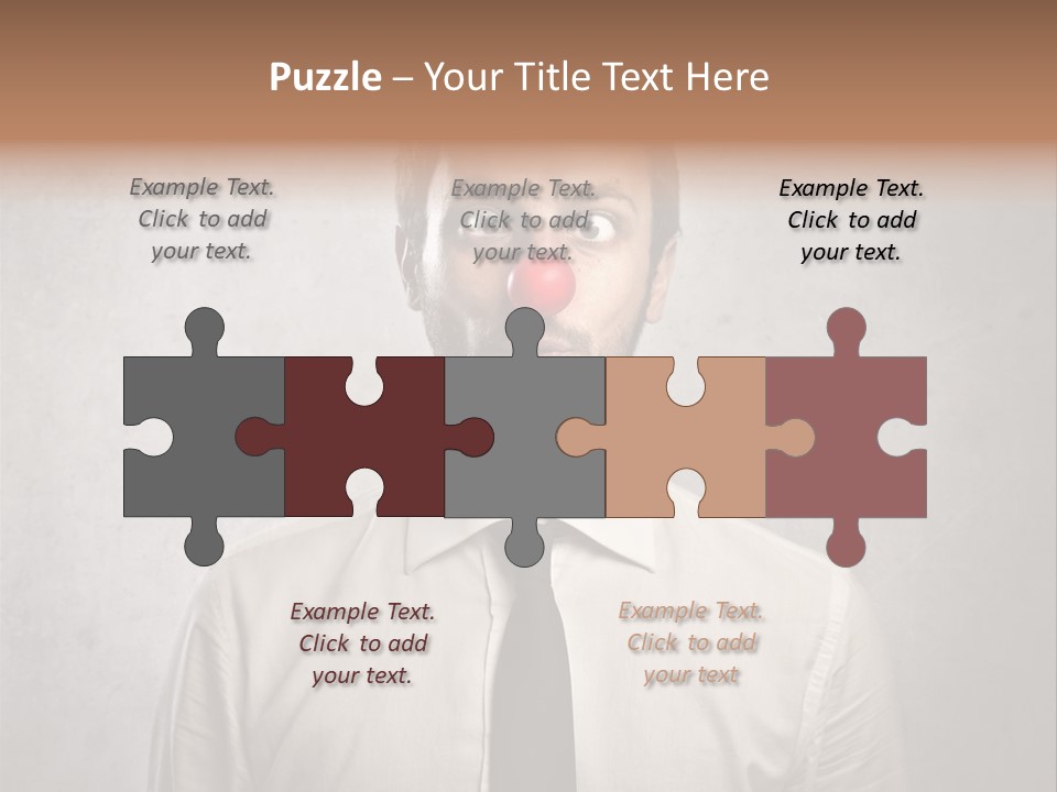 Liar Man Seriousness PowerPoint Template