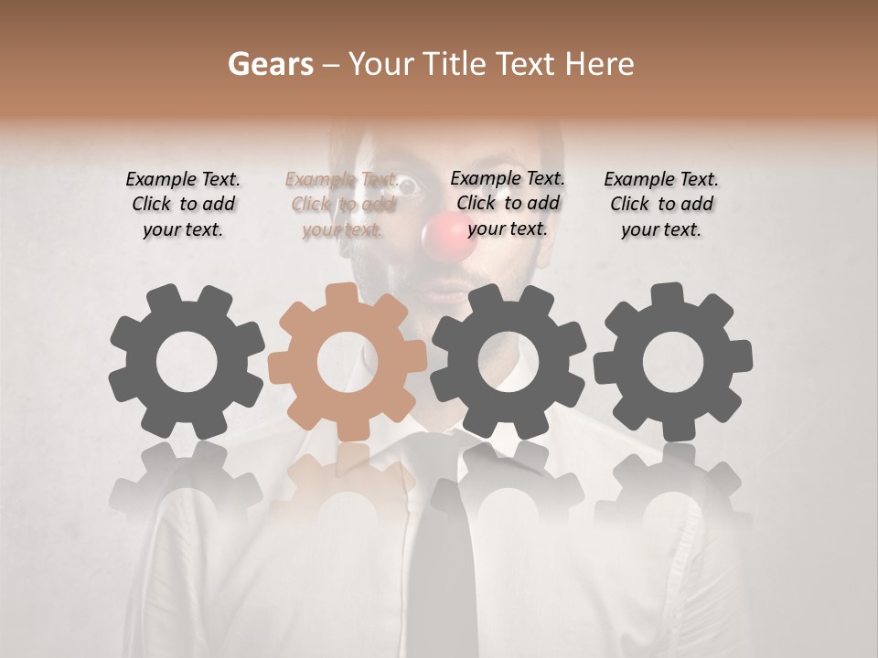 Liar Man Seriousness PowerPoint Template