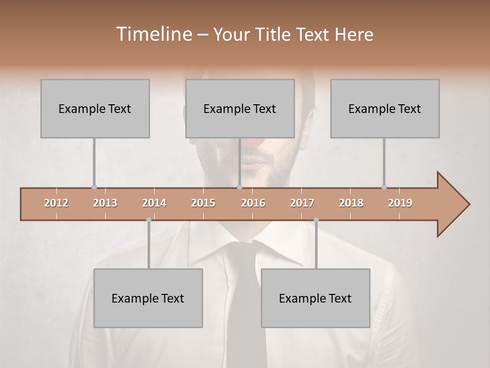 Liar Man Seriousness PowerPoint Template