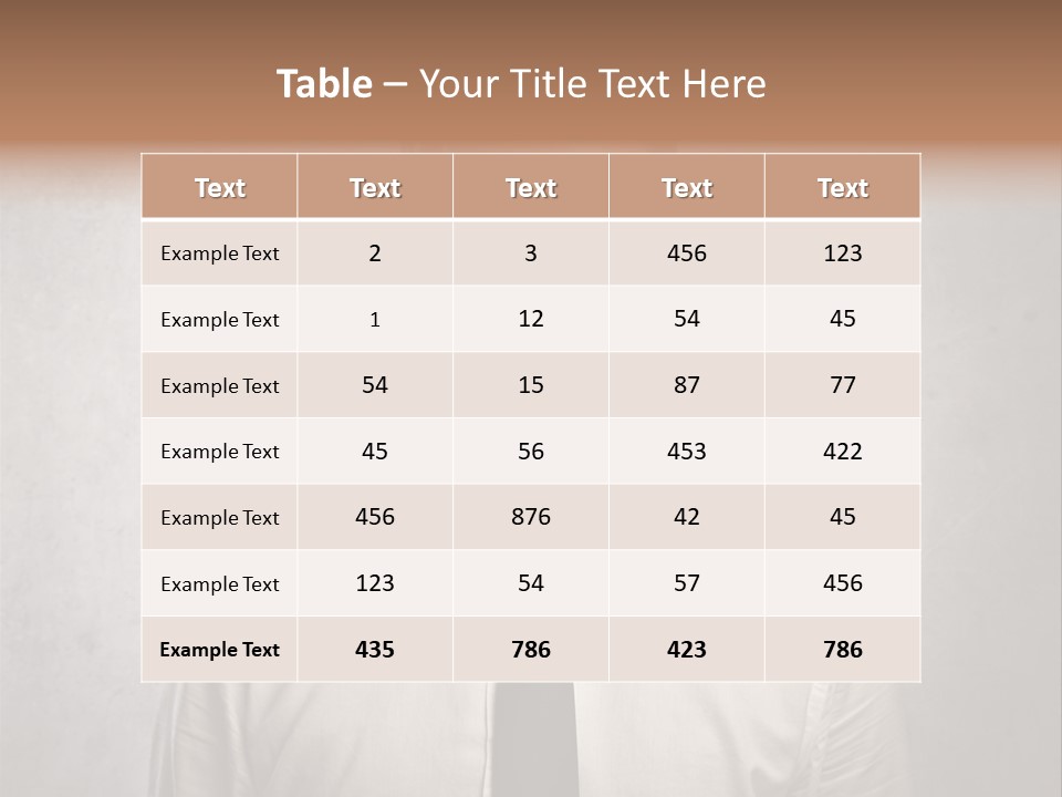 Liar Man Seriousness PowerPoint Template