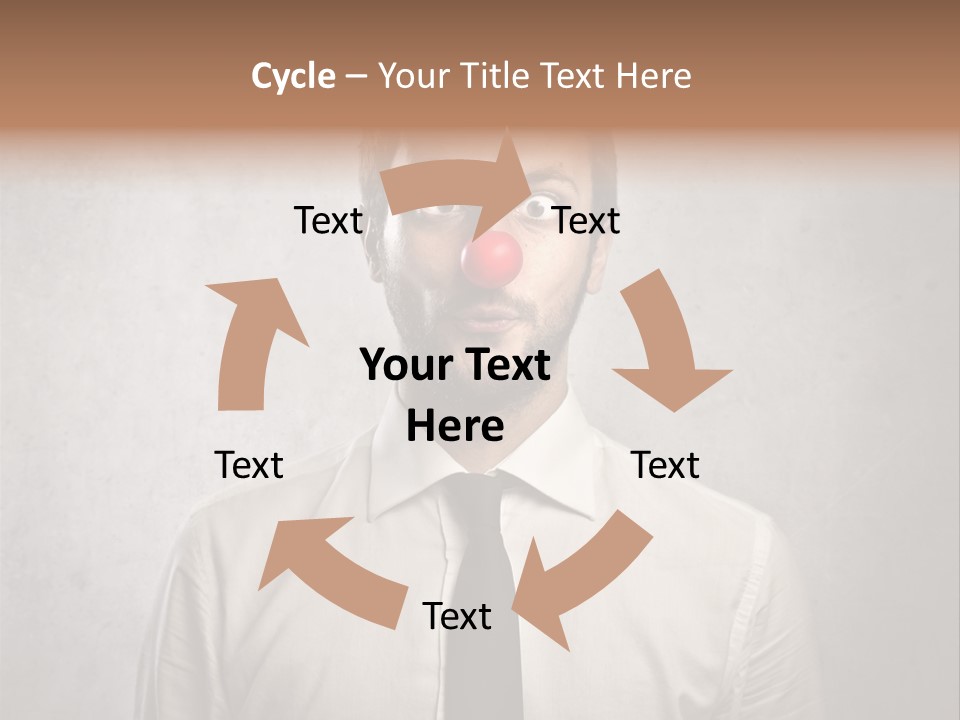 Liar Man Seriousness PowerPoint Template