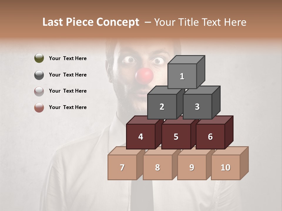 Liar Man Seriousness PowerPoint Template