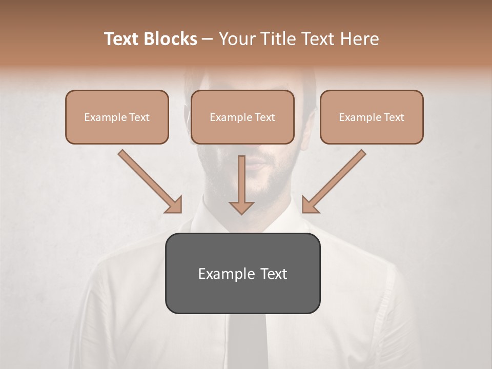 Liar Man Seriousness PowerPoint Template