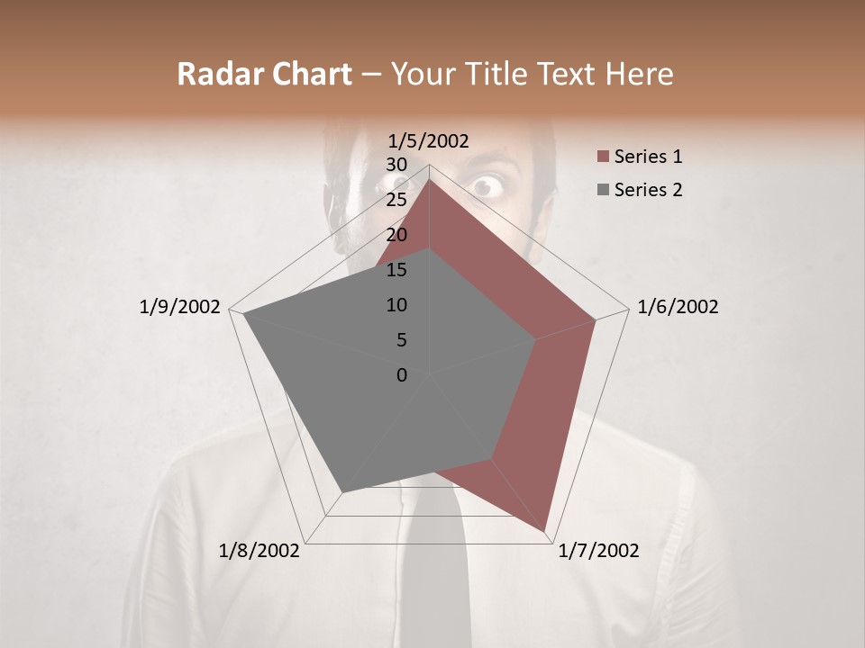 Liar Man Seriousness PowerPoint Template