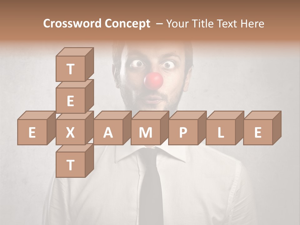 Liar Man Seriousness PowerPoint Template