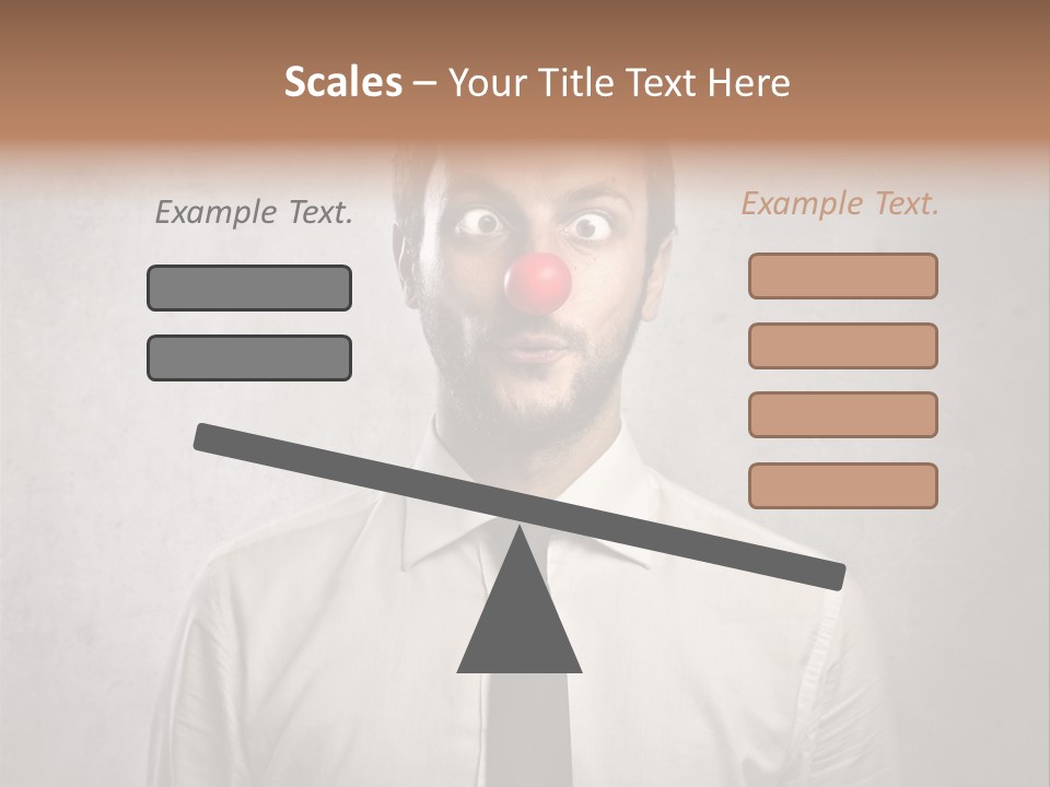 Liar Man Seriousness PowerPoint Template