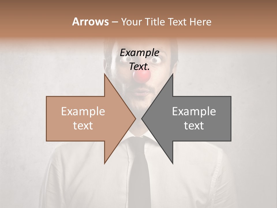 Liar Man Seriousness PowerPoint Template