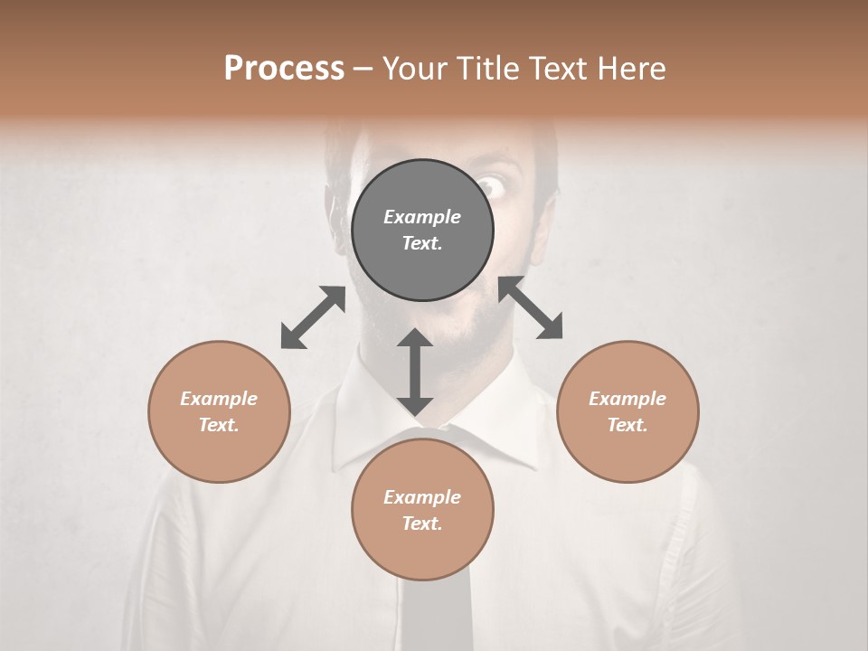 Liar Man Seriousness PowerPoint Template