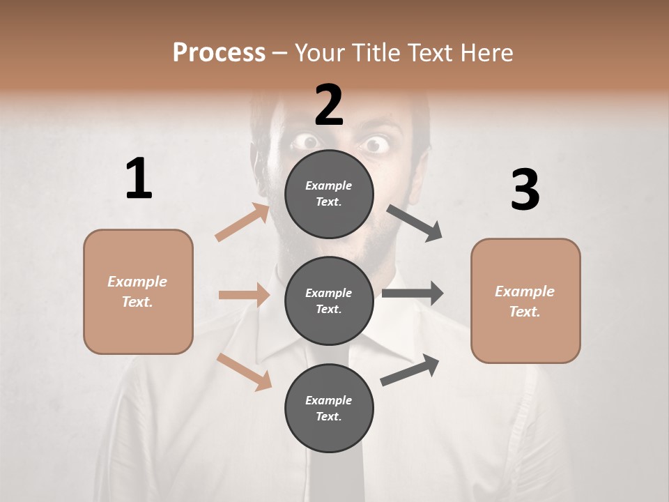 Liar Man Seriousness PowerPoint Template