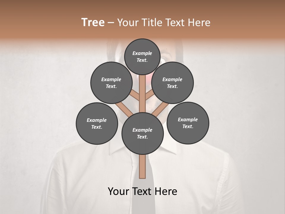 Liar Man Seriousness PowerPoint Template