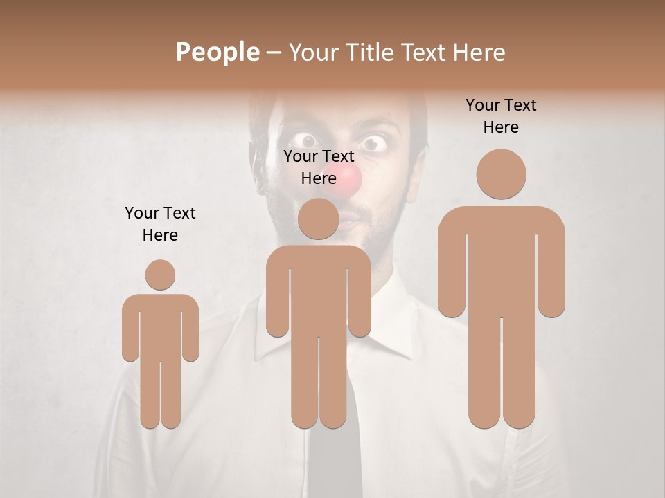 Liar Man Seriousness PowerPoint Template