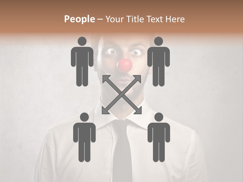 Liar Man Seriousness PowerPoint Template