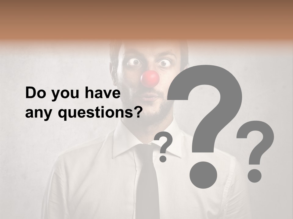 Liar Man Seriousness PowerPoint Template