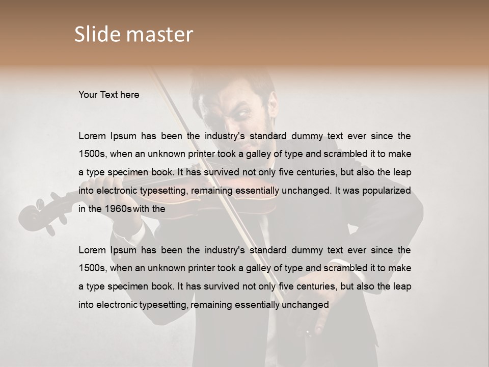 Job Lesson Work PowerPoint Template