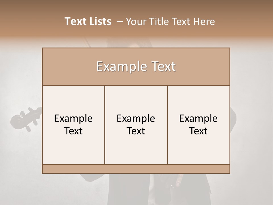 Job Lesson Work PowerPoint Template