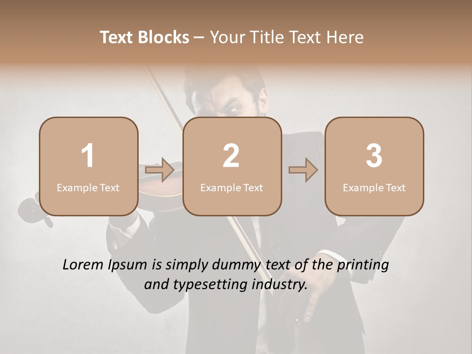Job Lesson Work PowerPoint Template